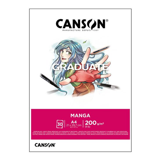 Canson Graduate Manga Pad A4  image number 1