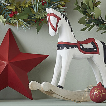How to Decorate a Scandi Rocking Horse