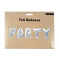 Silver Party Foil Balloon Set image number 3
