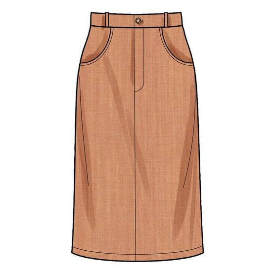 New Look Women&rsquo;s Skirt Sewing Pattern N6703 image number 4