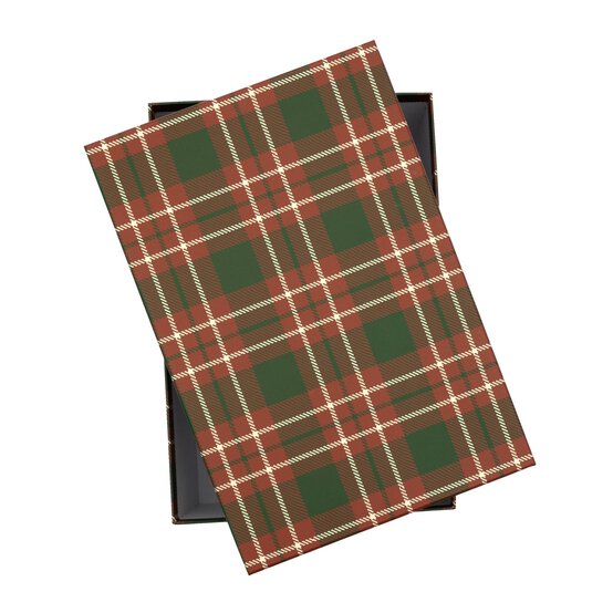 Tartan Gift Box 28cm x 20cm x 10cm image number 2