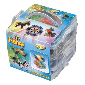 Hama Beads Complete Kit 6000 Pack