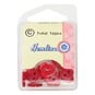 Hemline Red Basic Hearts Button 12 Pack image number 2