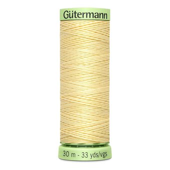 Gutermann Yellow Top Stitch Thread 30m (325)