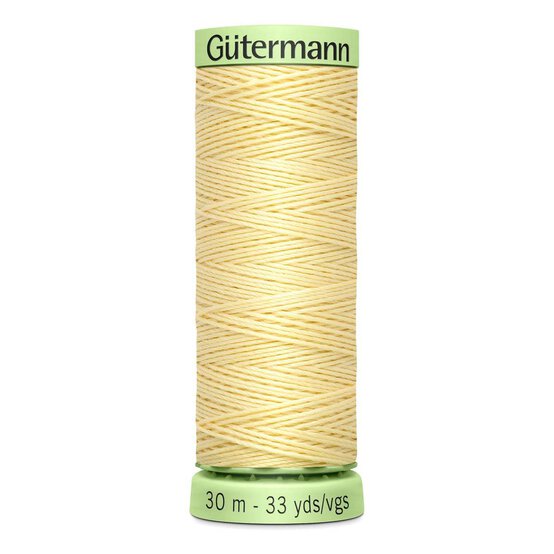 Gutermann Yellow Top Stitch Thread 30m (325) image number 1