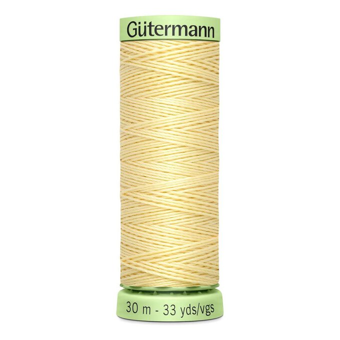 Gutermann Yellow Top Stitch Thread 30m (325) image number 1