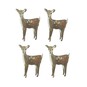 Deer Wooden Toppers 4 Pack image number 1