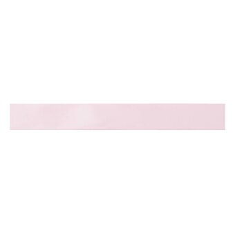 Trimits Light Pink Double-Faced Satin Ribbon by the Metre 25mm