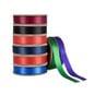Wine Double-Faced Satin Ribbon 12mm x 5m image number 5