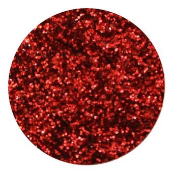 Red Biodegradable Glitter Shaker 80g image number 2
