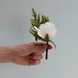 White Rose Buttonhole image number 4