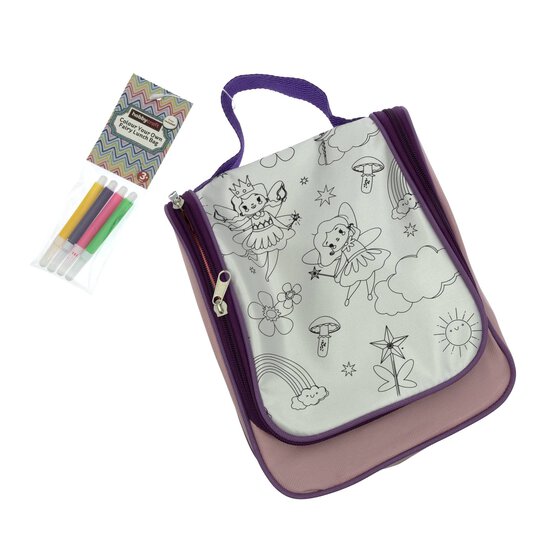 Colour Your Own Fairy Princess Lunch Bag image number 4
