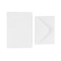 White Cards and Envelopes C6 Inches 50 Pack image number 2