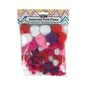 Pink and Purple Pom Poms 100 Pack image number 3