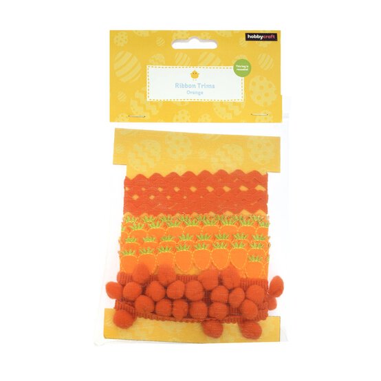 Orange Carrot Easter Trims 3 Pack image number 3