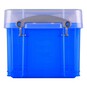 Really Useful Box 3 Litre Transparent Blue image number 2