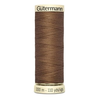 Gutermann Brown Sew All Thread 100m (124)