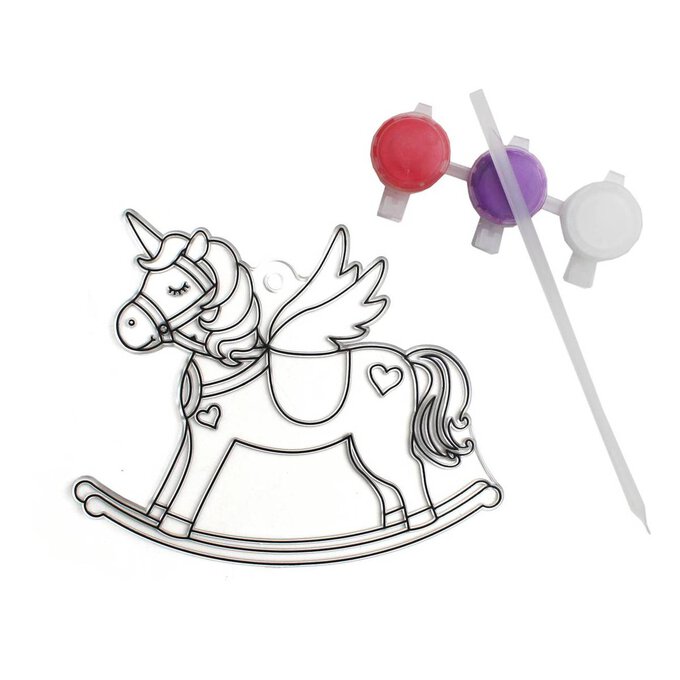 Rocking Unicorn Suncatcher Kit Hobbycraft