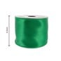 Bright Green Wire Edge Satin Ribbon 63mm x 3m image number 3
