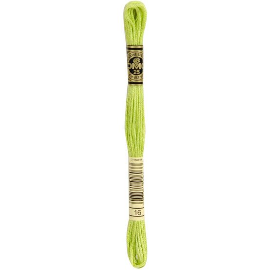 DMC Green Mouline Special 25 Cotton Thread 8m (016) image number 3