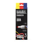 Liquitex Primary Markers 2mm 3 Pack