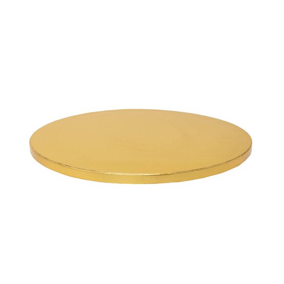 Gold Round Cake Drum 12 Inches image number 2