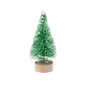 Mini Green Bottle Brush Trees 4.5cm 6 Pack image number 2