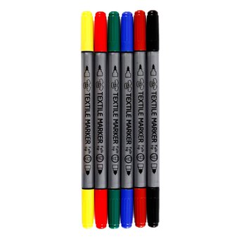 Dylon Colourfun Fabric Pens - Royal Blue - JMM Marketing Ltd