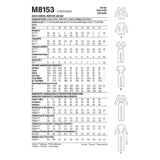 McCall&rsquo;s Tillary Skirts Sewing Pattern M8150 (16-24) image number 2