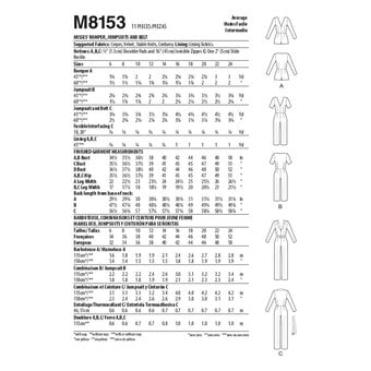McCall’s Tillary Skirts Sewing Pattern M8150 (16-24)