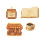 Autumn Bookshop Card Toppers 4 Pack image number 1
