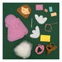 Make Your Own Felt Christmas Angel Decoration Kit image number 2