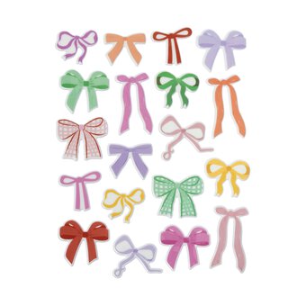 Puffy Bow Stickers