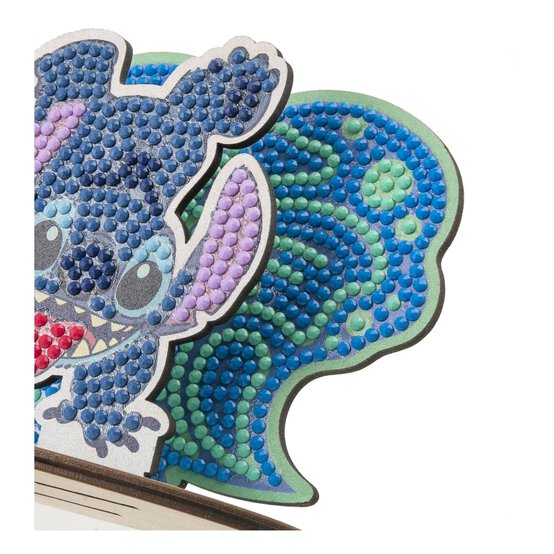 Disney Stitch Wave Crystal Art Sparkle Scene image number 3