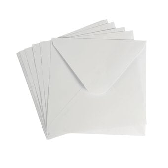 White Envelopes 6 x 6 Inches 50 Pack image number 3