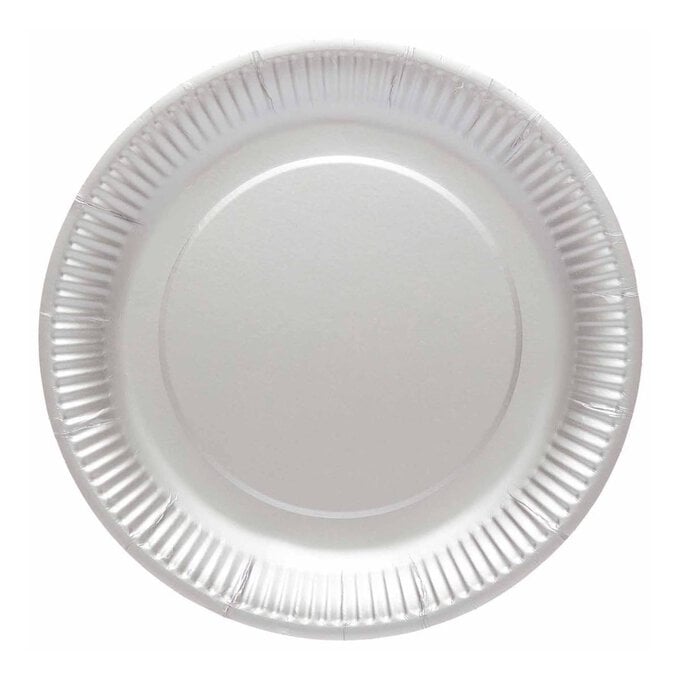 Graphite Paper Plates 8 Pack image number 1