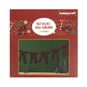 Red Velvet Bow Garland 3.5m image number 3
