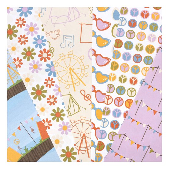 Festival Frenzy Paper Pad 6 x 6 Inches 18 Pack image number 3