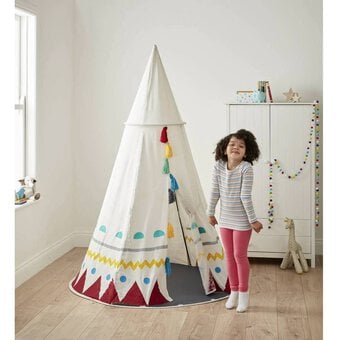 Decorate Your Own Canvas Teepee Tent