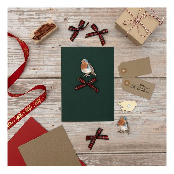 Robin Wooden Toppers 4 Pack image number 3