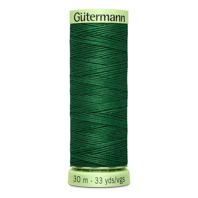 Gutermann Green Top Stitch Thread 30m (237) image number 1