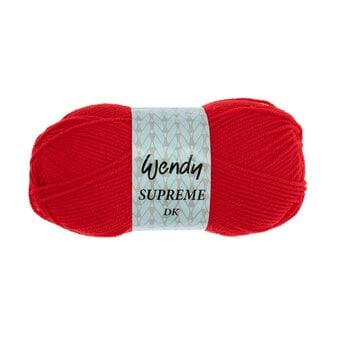 Wendy Red Supreme DK Yarn 100g