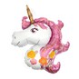 Large Unicorn Head Foil Balloon image number 1