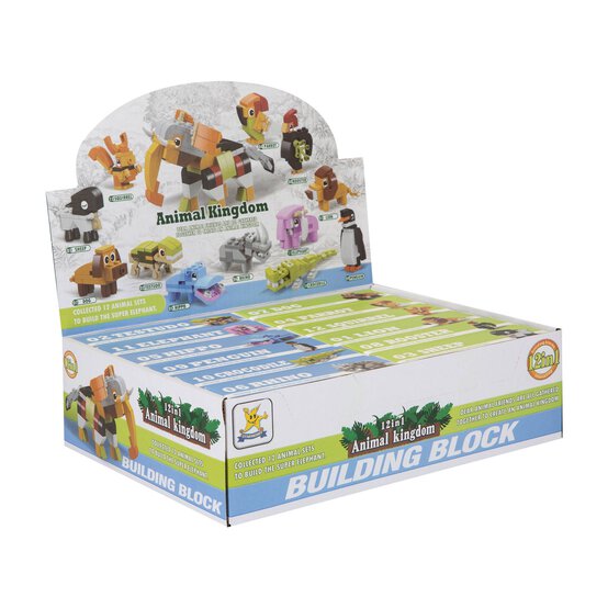 Assorted Animal Building Block Set  image number 2