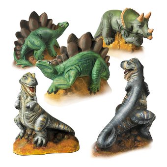 SES Creative Dinosaur Cast and Paint Set image number 2