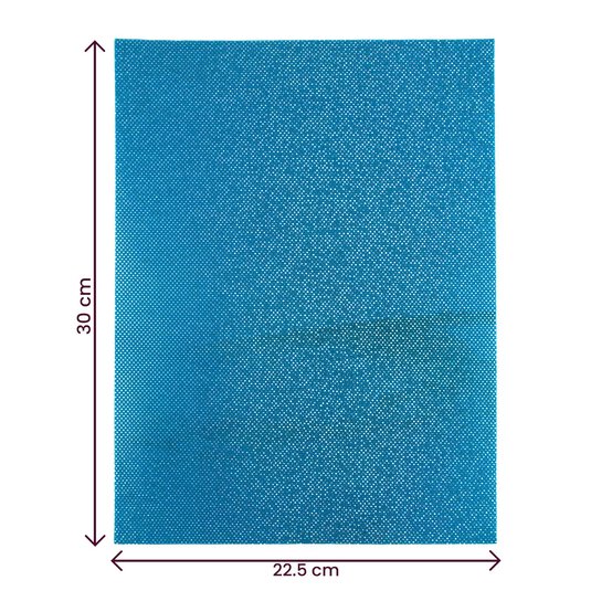 Turquoise Metallic Spot EVA Foam Sheet 22.5cm x 30cm image number 5