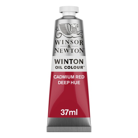 Winsor And Newton Winton Oil Colour 37ml Cadmium Red Deep Hue image number 1