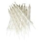 White Pearlesecent Candles 12 Pack image number 1