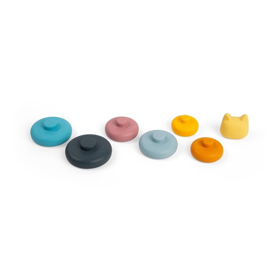 Bigjigs Silicone Stacking Cat image number 6