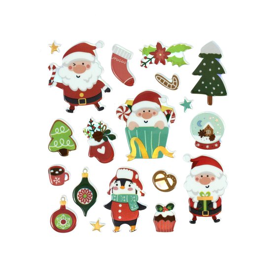 Mixed Christmas Stickers image number 2